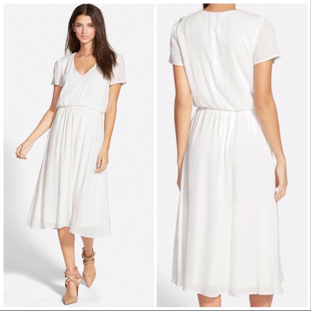 Way f blouse on midi dress in size xxlarge
